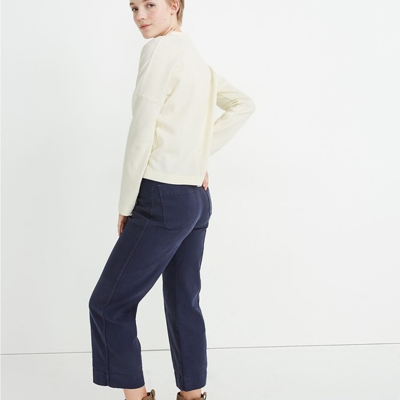 Madewell Textured & Thread Henley Top Size L - Picture 3 of 11